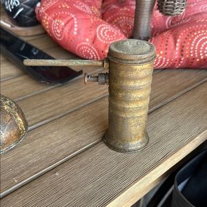 Vintage Brass Eagle Pump Oiler No. 66 Oil Can Pump Oiler Can Straight Spout